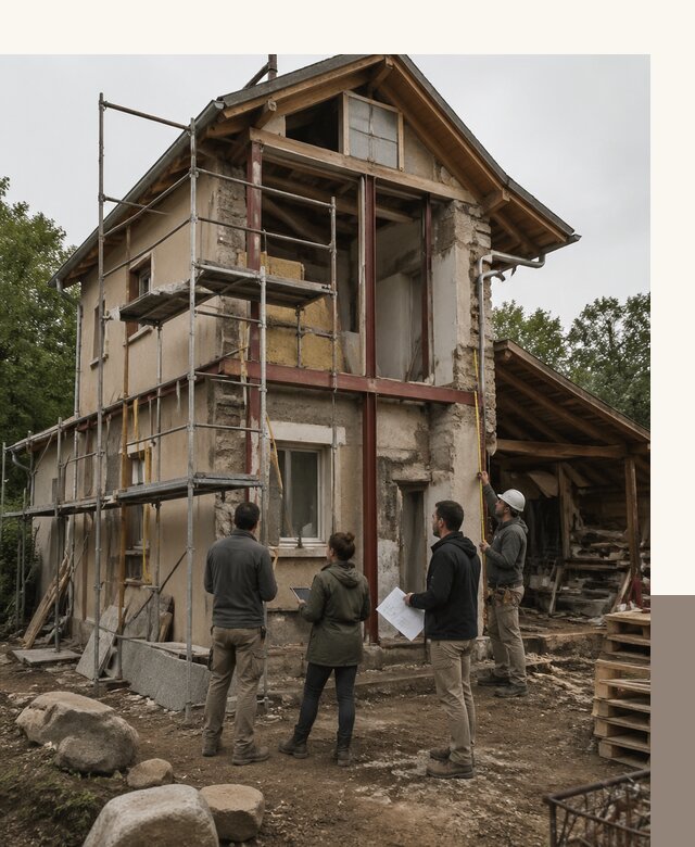 Реконструкция загородного дома под ключ в Раменском от бюро