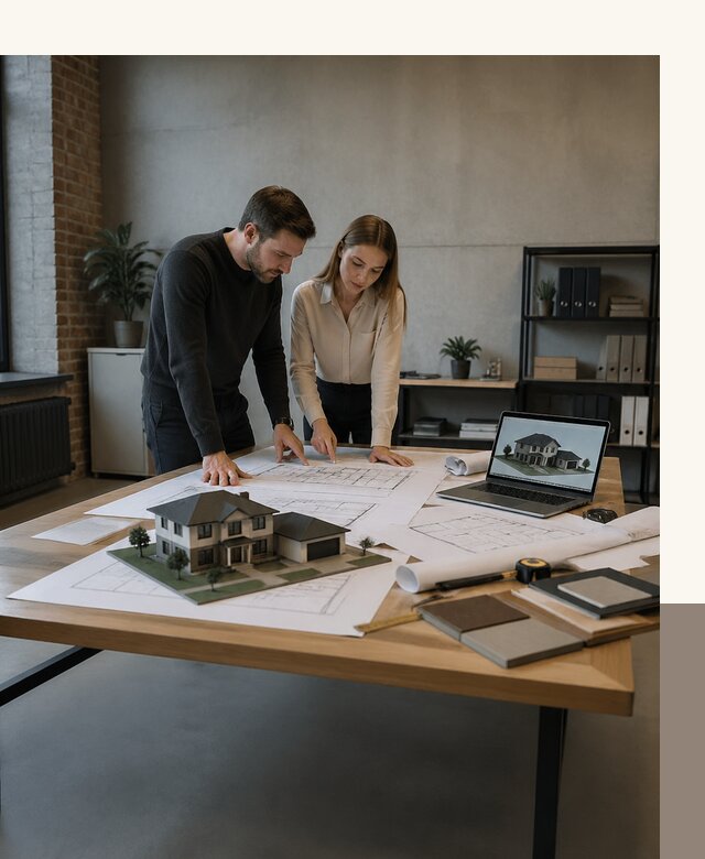 Проекты домов 10 на 10 с гаражом под ключ в Раменском